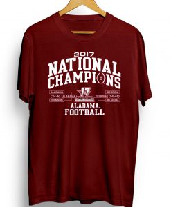 Alabama Crimson Tide National Champions T shirt