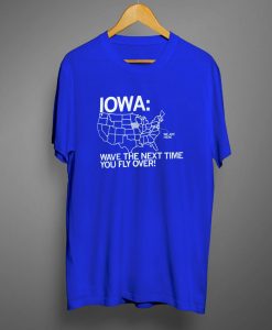 Iowa Fly Over T shirt