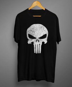 Punisher Retro Skull Symbol Men's T-Shirt