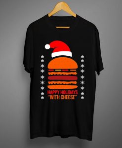 Samuel Jackson happy holidays with cheese T shirt