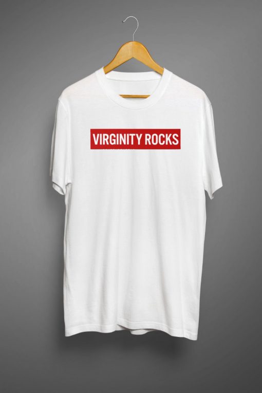 Virginity Rocks T-shirt