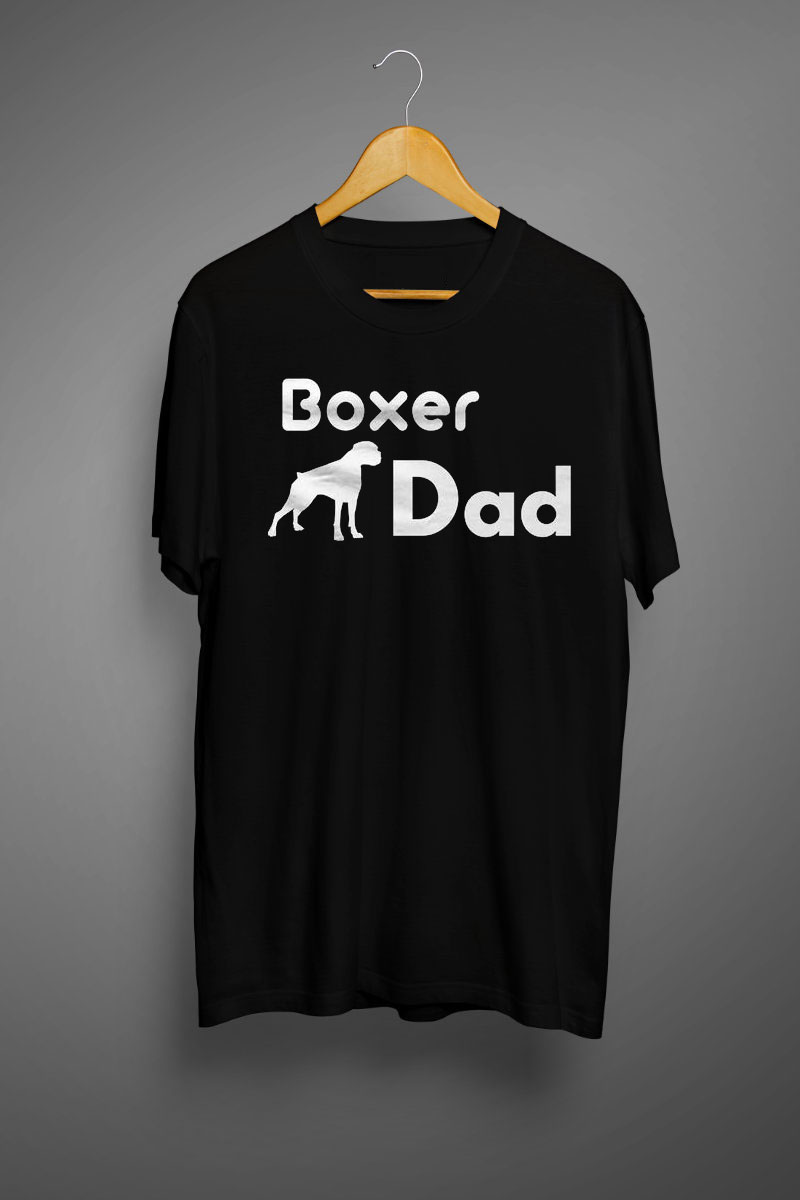 boxer dad t shirt