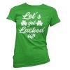 Ladys Funny St Pattys Day T shirts