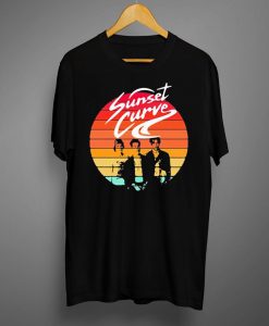 Sunset Curve T shirt