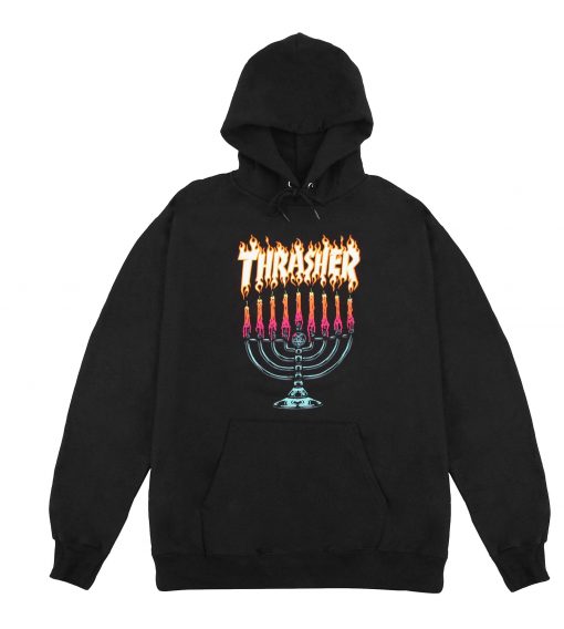 Thrasher Menorah Hoodie