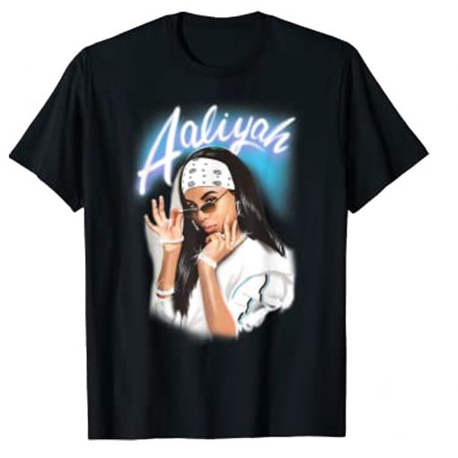 Aaliyah Airbrush Bandana T shirts