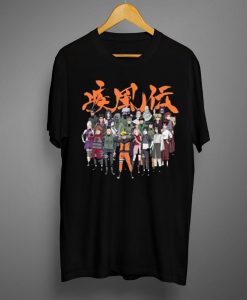 Naruto Shippuden Cast Group T-Shirt