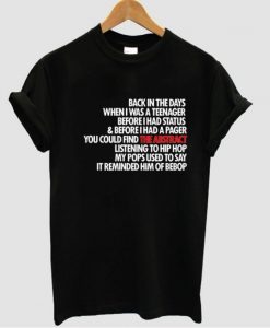 Alife Lyrics to go T-shirt