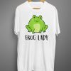 Female Frog Lady Cute T shirts