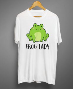 Female Frog Lady Cute T shirts