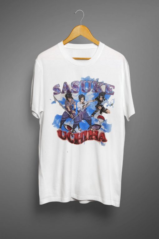 Anime Sasuke Vintage Style T-Shirt