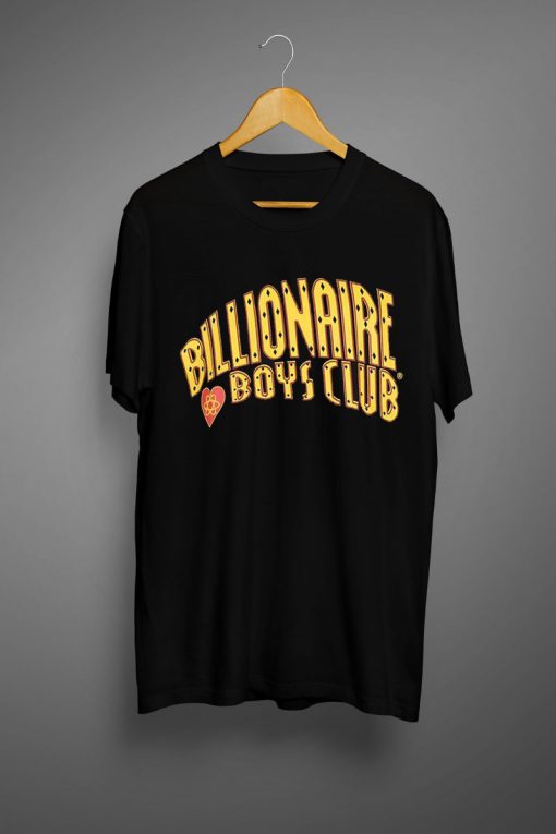 Billionarie Black Printed T-Shirt