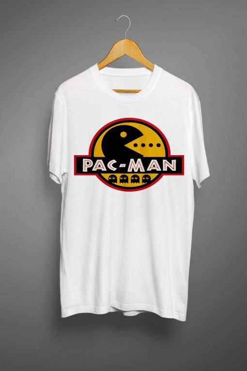 Jurassic Pac Man T shirts