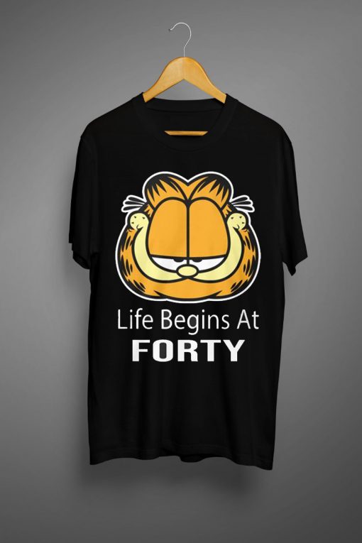 Life Begins At Forty T shirts