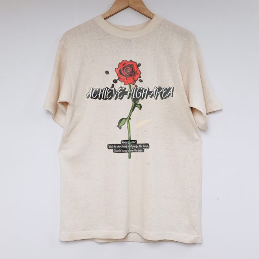 Men Floral Rose Graphic T shirts