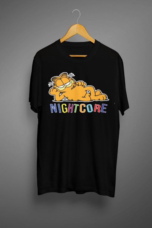 Night Core Garfield T shirt