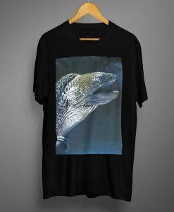 Underwater Black Printed T shirts