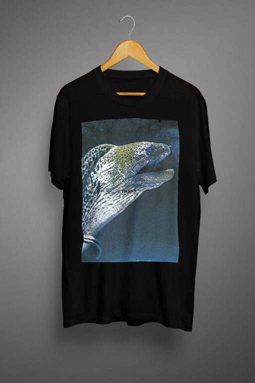 Underwater Black Printed T shirts