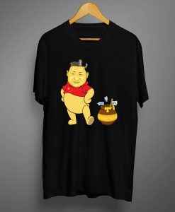 Jinnie The Pooh Stand With Hong Kong Protest Freedom Of Speech Xi Jinping Pooh T Shirt