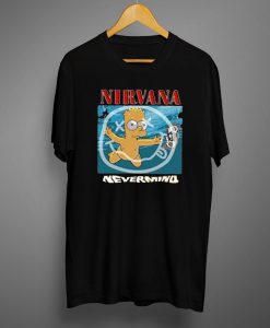 Nirvana Simpson Nevermind T-Shirt