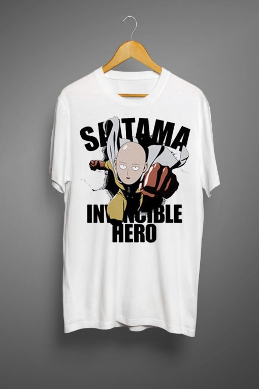 Saitama Invicible Hero T shirts