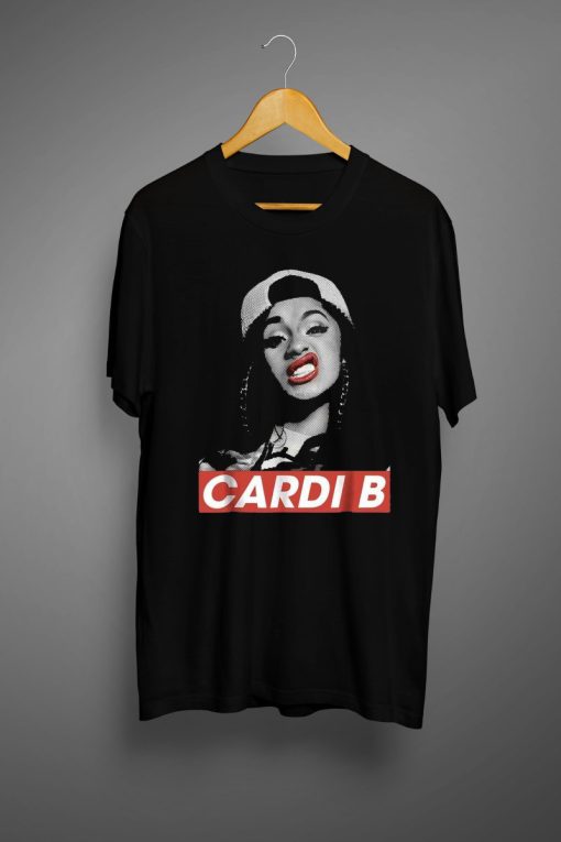 Cardi B Black T shirts