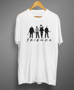 Horror Halloween Movie Friends T shirt