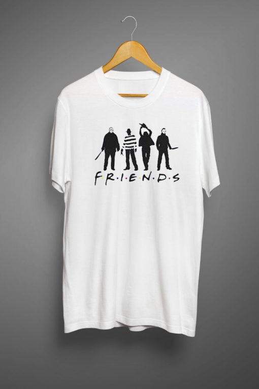 Horror Halloween Movie Friends T shirt