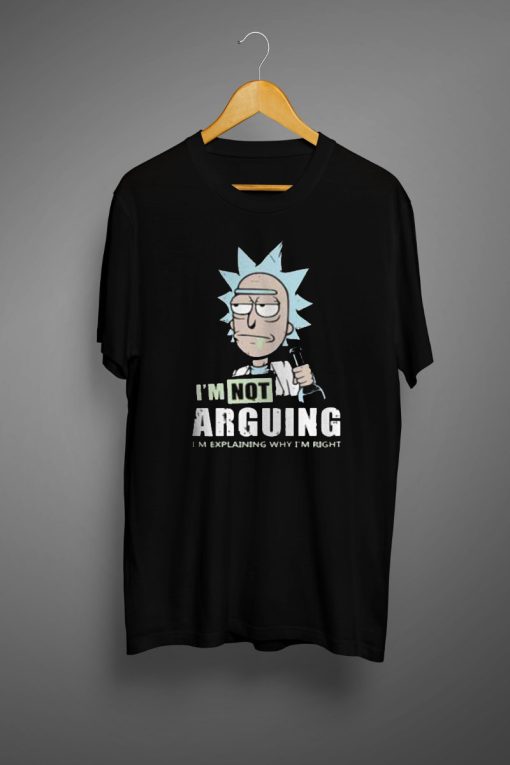 Rick & Morty TShirt I’m Not Arguing Men’s T-Shirt