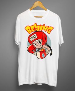 Beijing Punchy White T shirts