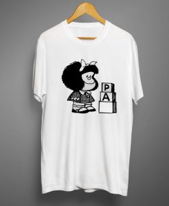 Paz Mafalda Femme CartoonT Shirts