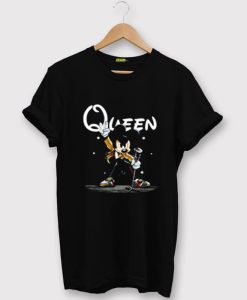 Mickey Mouse Queen Band T Shirt