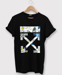 Off White X Kaws T Shirt