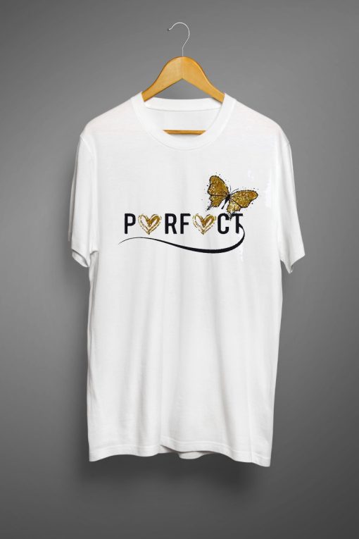 Pretty Butterfly Women White T-Shirt