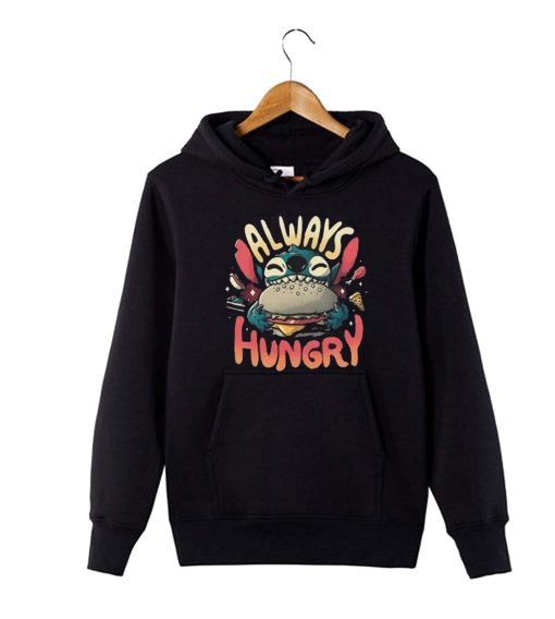 Stitch Always Hungry Hoodie