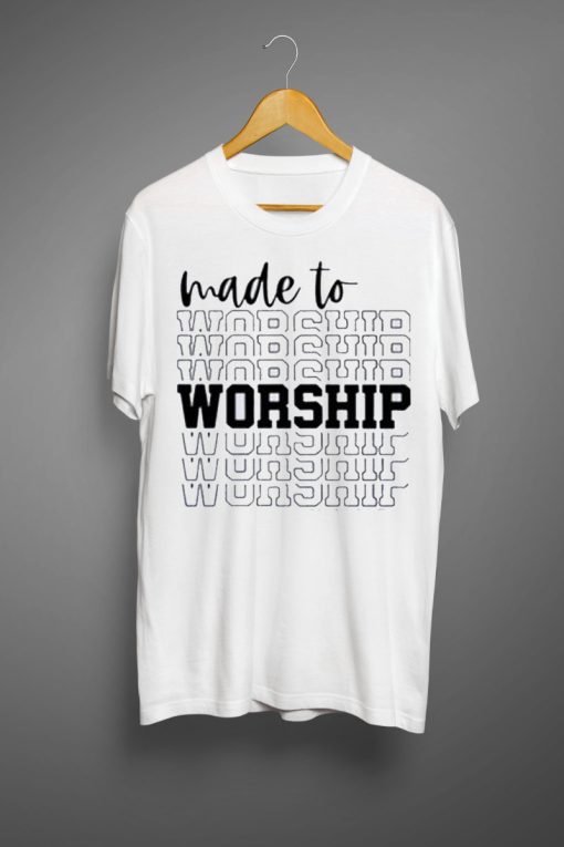 Worshipping White T shirts