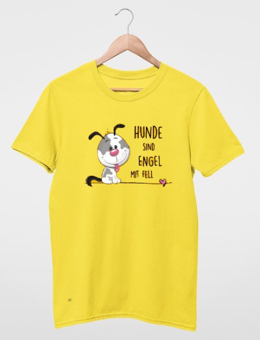 Hunde sind Engel Frauen T shirts