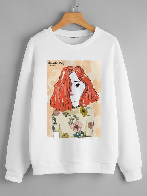 Art Attracts Me White Sweatshirts