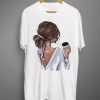 Enjoy Coffee Time Women White T-Shirt