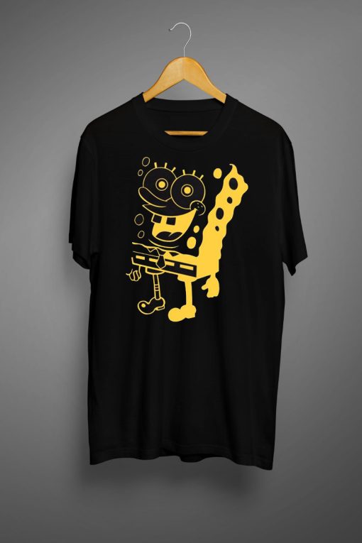 SpongeBob Black and Yellow T-Shirt