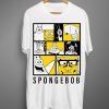 SpongeBob SquarePants Black and Yellow White T shirts