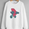 Surfer Bear California awesome Sweatshirt