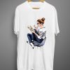 Butterfly and Coffee Woman T shirts