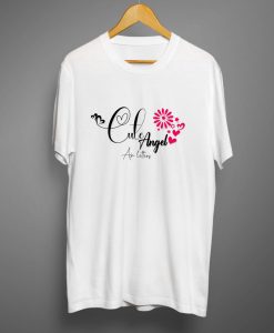 Cute Angel White T shirts