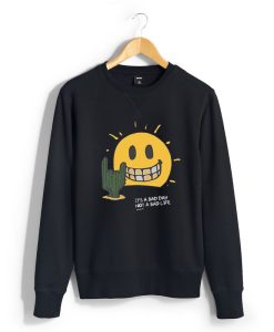 Funny Smile Sun Cactus Sweatshirts