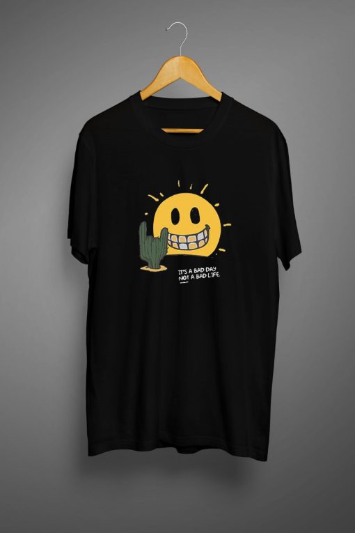 Funny Smile Sun Cactus T-shirts