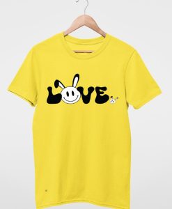 Love Bunny T shirts Yellow