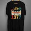 May 1977 Cassette Tape 44 T shirt