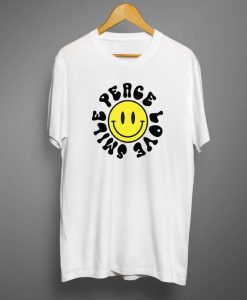 Peace Love Smile T shirts