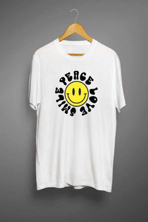 Peace Love Smile T shirts